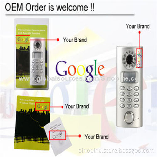 PIR Motion Sensor PSTN Auto Dialer Alarm System